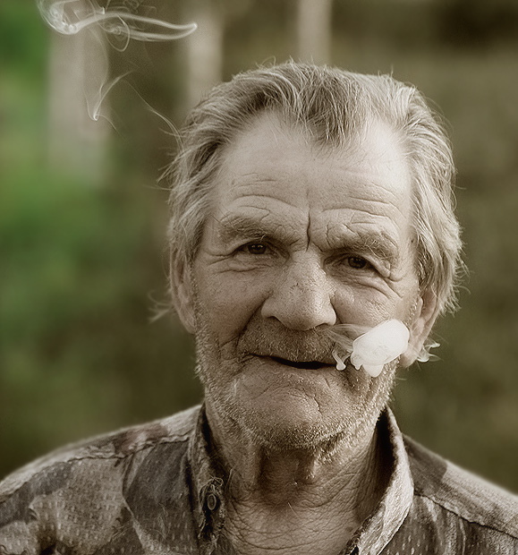 Village | nature, male, smoke