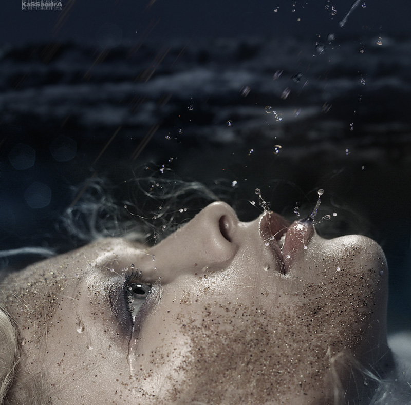 Salt teardrops of the sea | sand, drops, nature, woman