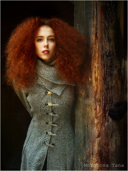 Read my thoughts, like letters | woman, curls, redhead