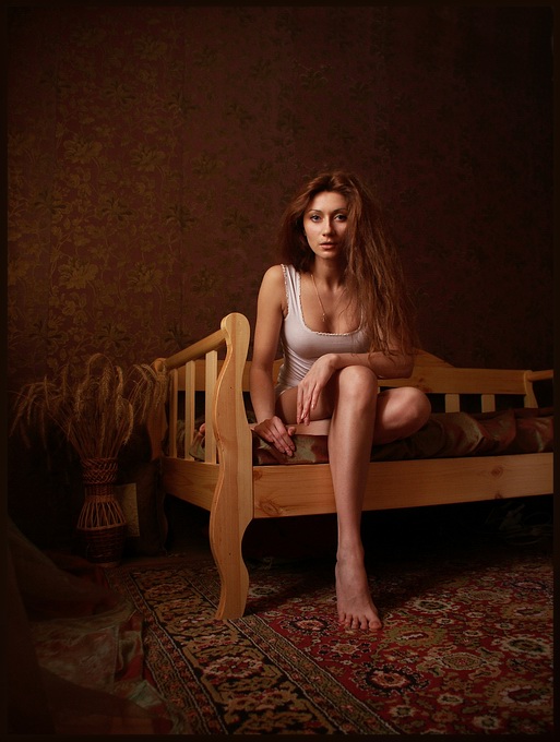 Morning | woman, hair, lingerie
