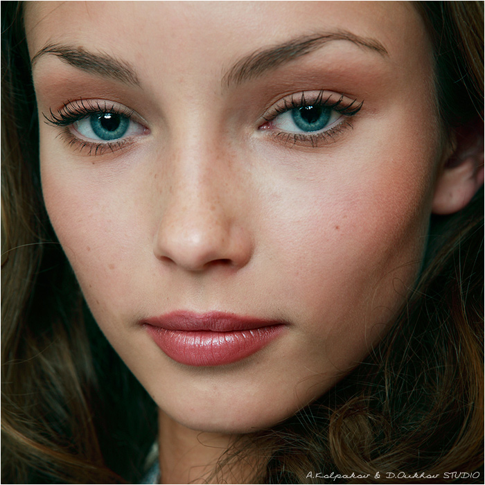 New face | woman, curls, freckles