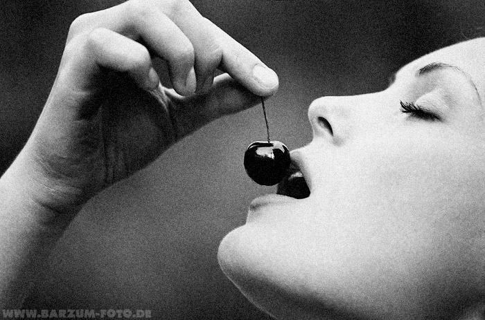 Cherry | woman, black and white, hand, emotion