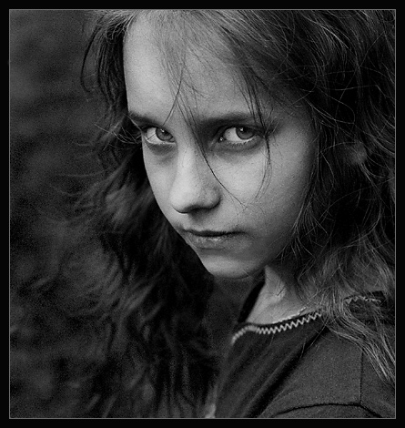 Mood | black and white, nature, curls, child