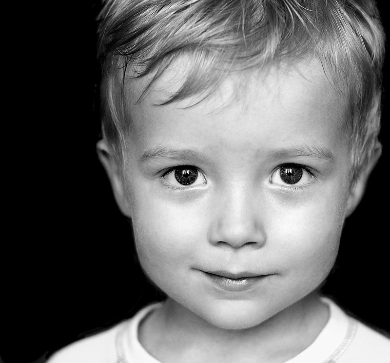 Antoshka | black and white, child, male