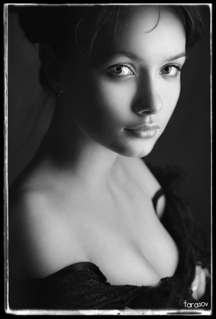 Water | woman, black and white, lingerie