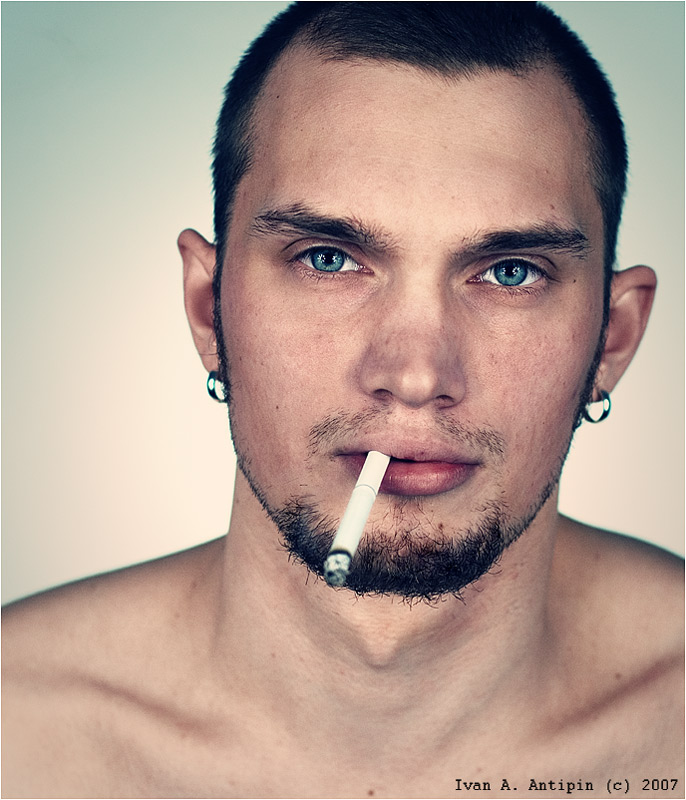 Nirt | male, piercing, cigarette