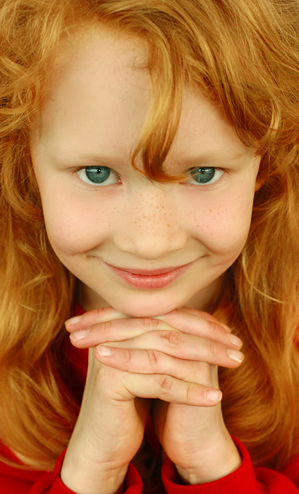 Sunny | curls, child, freckles, redhead