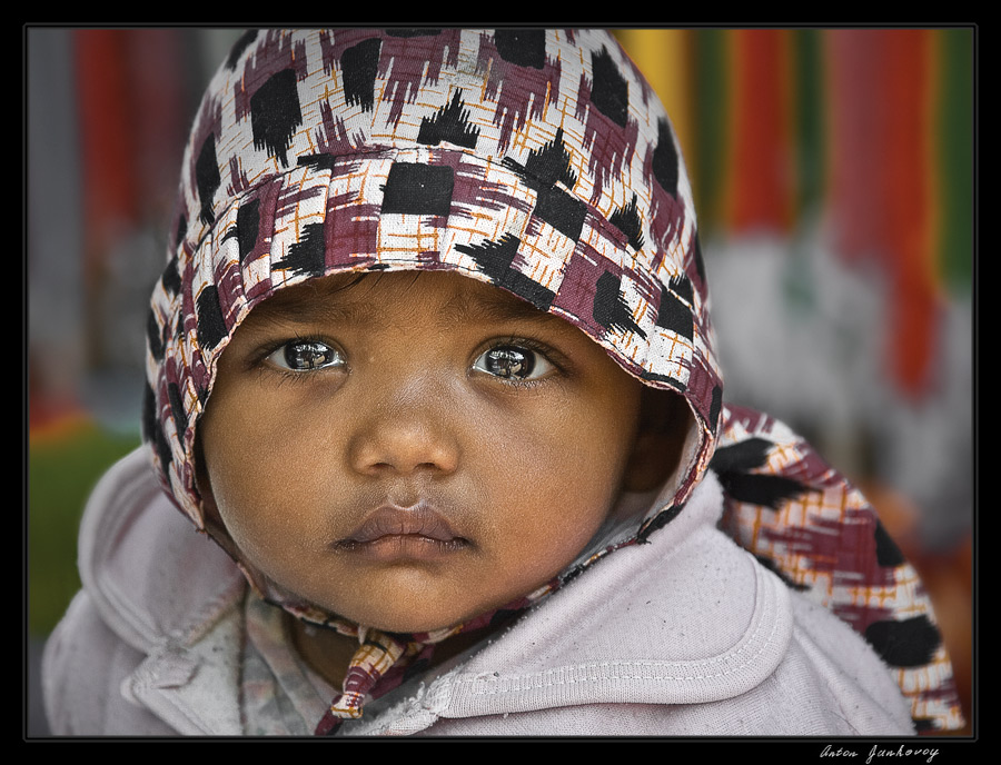 From the "Mysterious Nepal" series XVII | scarf, child