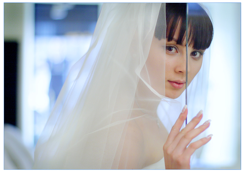 Important day | veil, brunette, woman