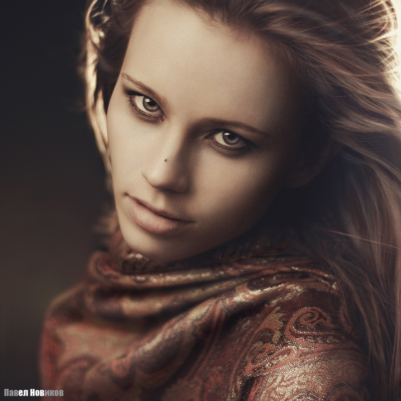 Portrait | woman, sepia