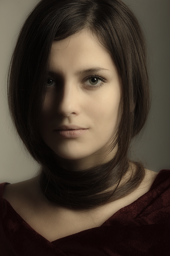 Smile | woman, brunette, hair