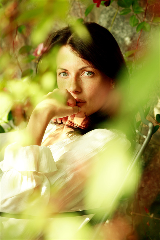Chillout | woman, brunette, nature