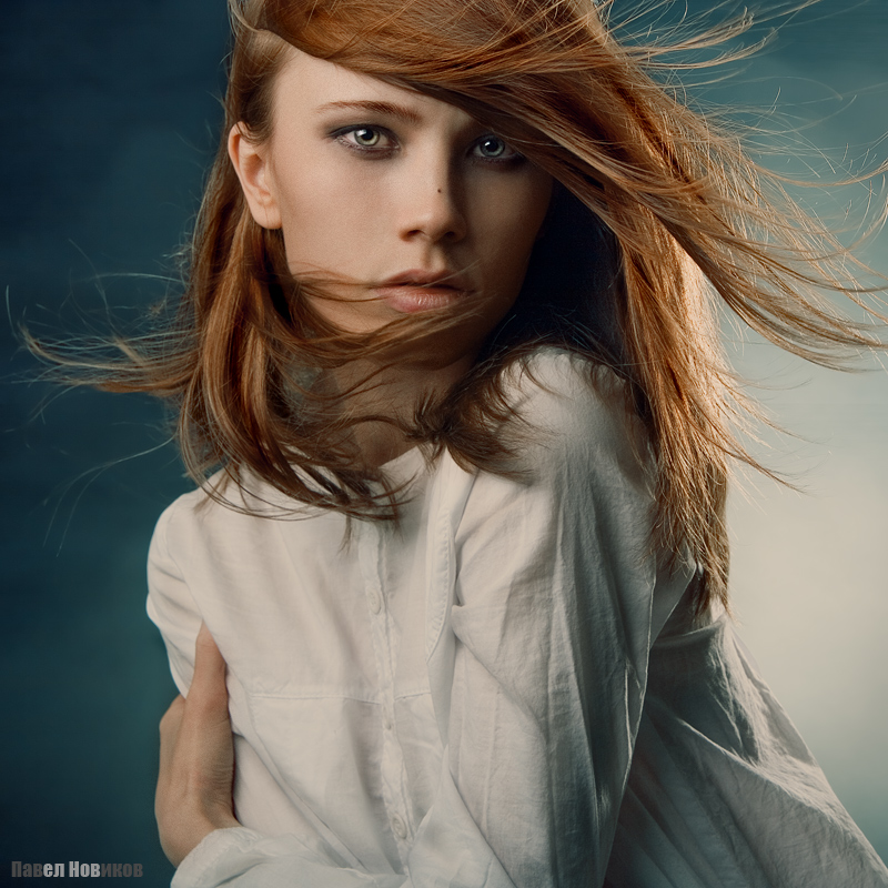 Breeze | woman, hair, redhead