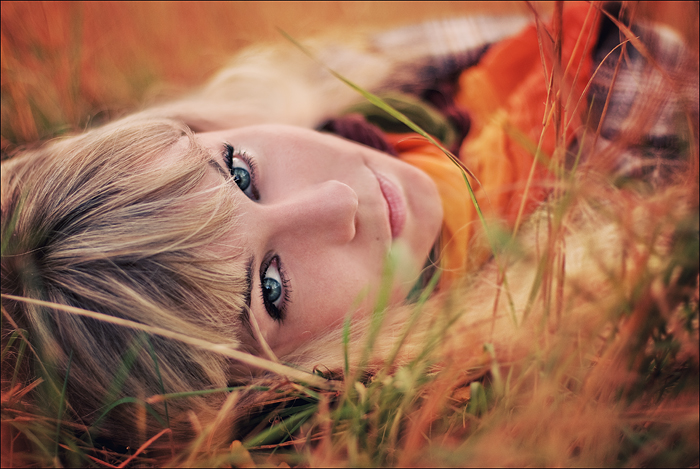 Autumn | woman, blonde, nature