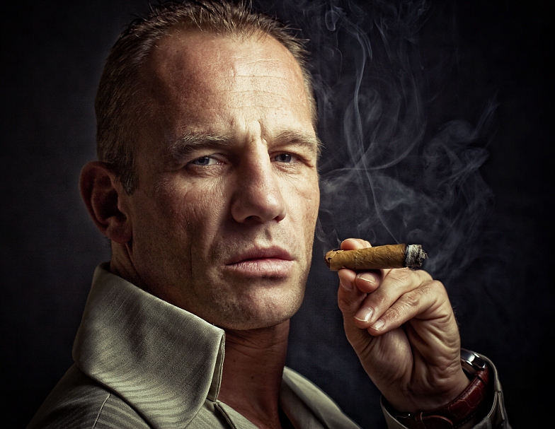 Smoke | male, cigar, smoke