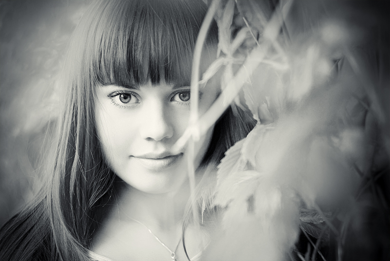 Child inside | nature, desaturation, bokeh, duotone