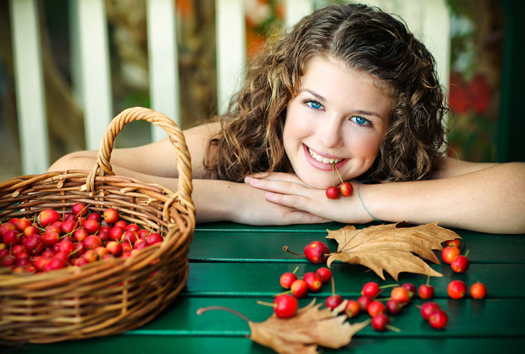 Sweetie | curls, nature, emotion