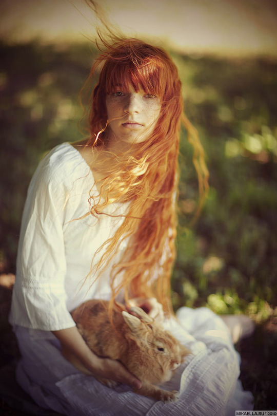 Yara and Martha | long hair, curls, nature, redhead