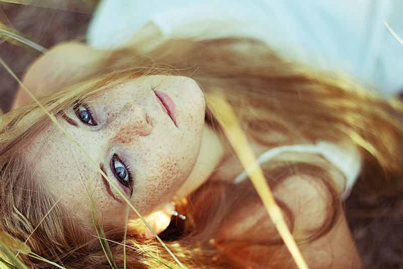 Freckles | blonde, freckles, nature