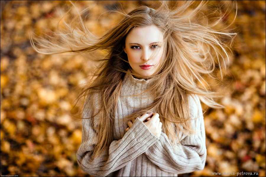 Autumn wind | long hair, nature