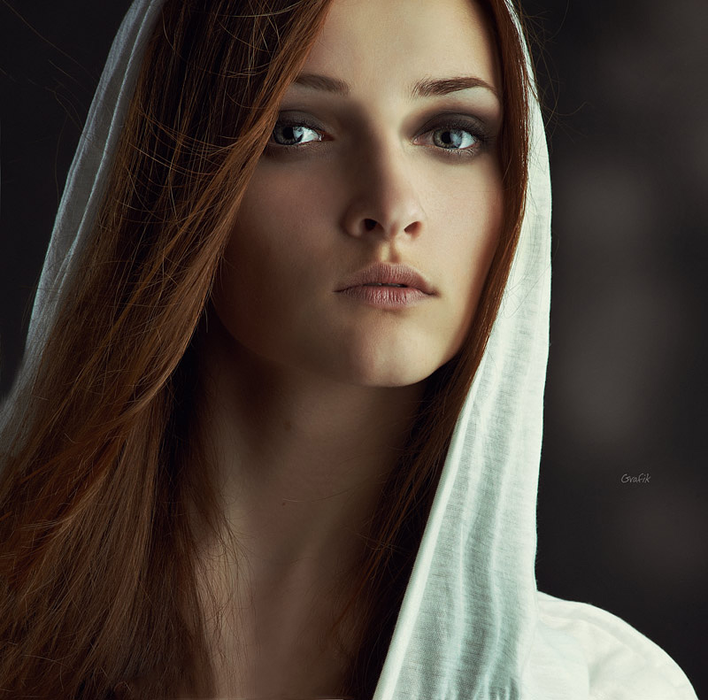 Mistrust | long hair, hood