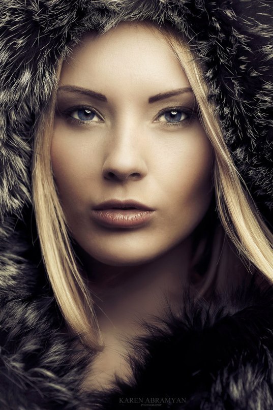 Nice face | face, close-up, hat, fur