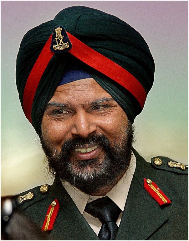 Bearded indian colonel smiling | beard, indian colonel, smile, dark skin