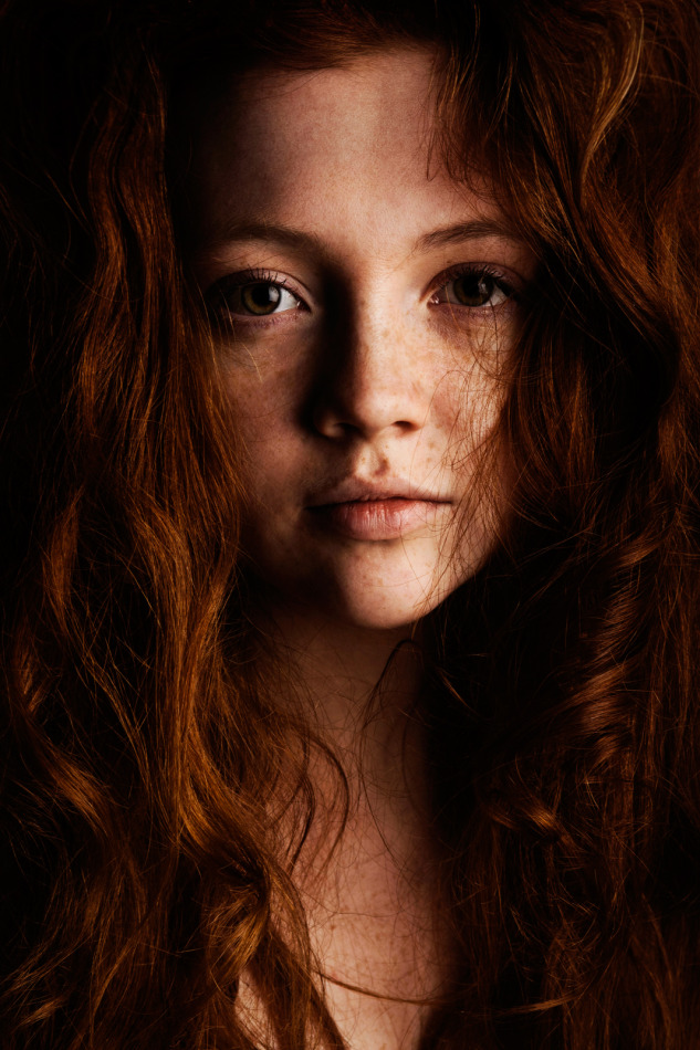 Flecks of sunlight | Flecks of sunlight, redhead, cutie, closeup