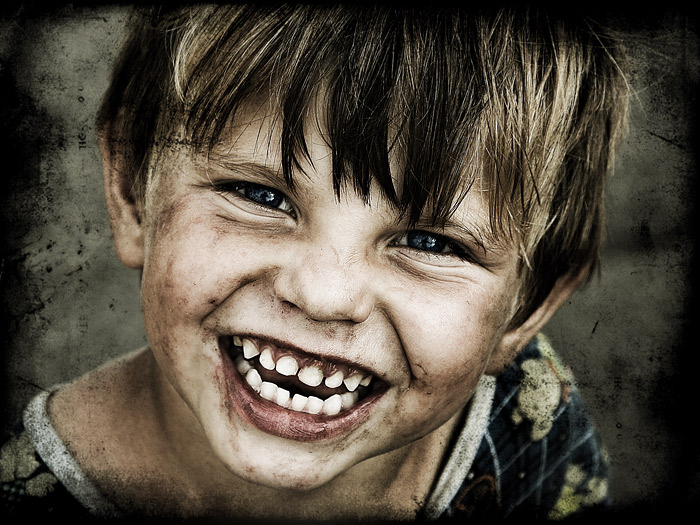 Smile | emotion, child, desaturation